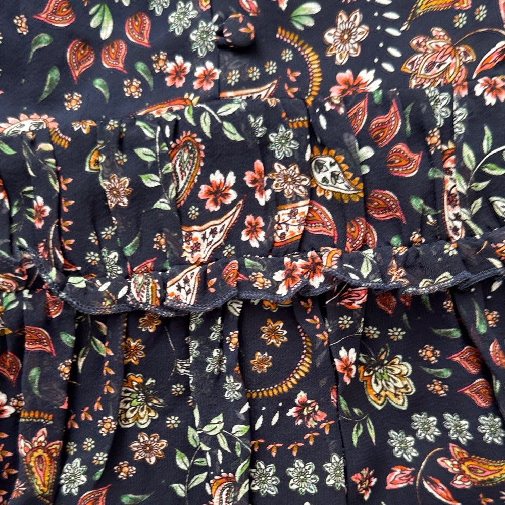 NICHOLAS Black Floral Dress - Worn 1x - Picture 5 of 11